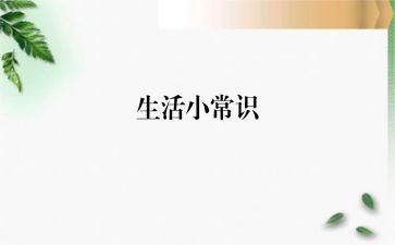 常识与反常识作文5篇