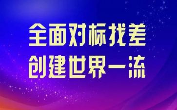 工程对标学习心得体会6篇