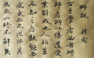 师说心得体会700字最新8篇