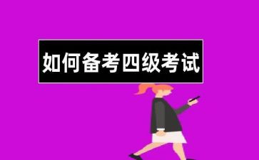备考四级学习计划5篇